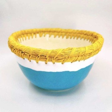 EGE - Dekoratif Saksı MAVİ