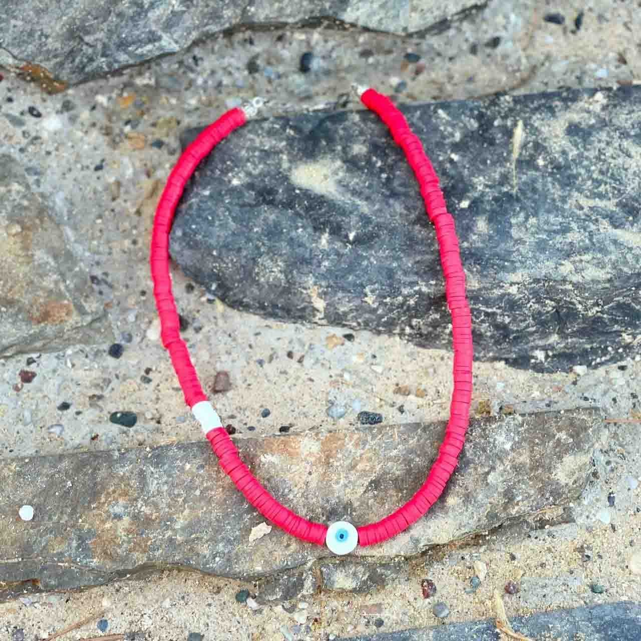 ‘BEACH MOOD’ Kolye KIRMIZI