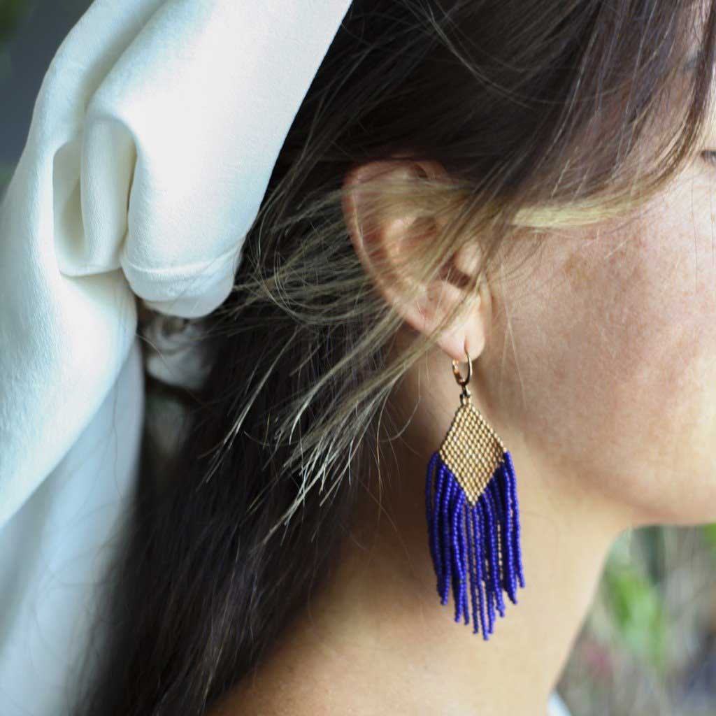 'DEEPBLUE' Küpe
