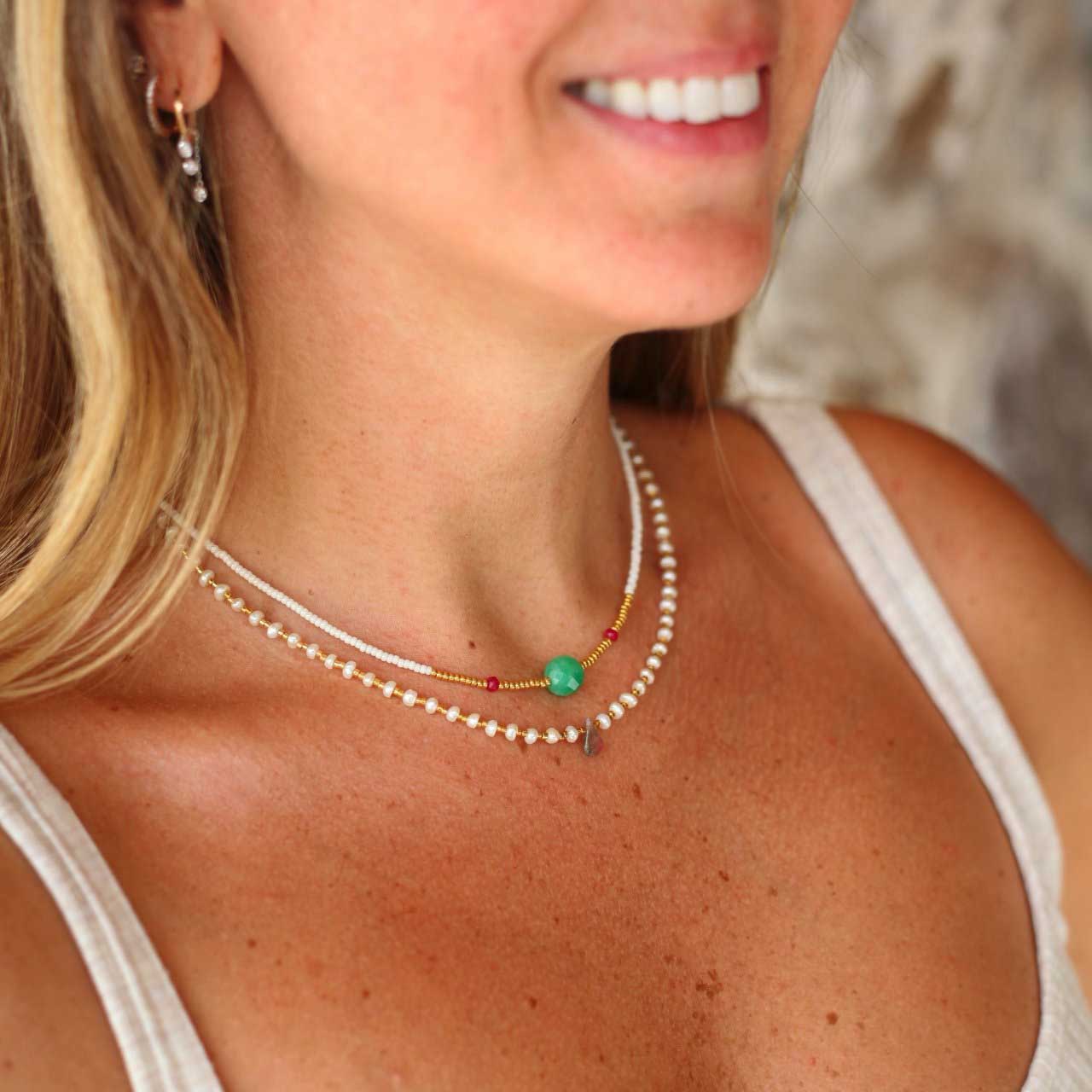 'ECLECTIC' Kolye YEŞİL