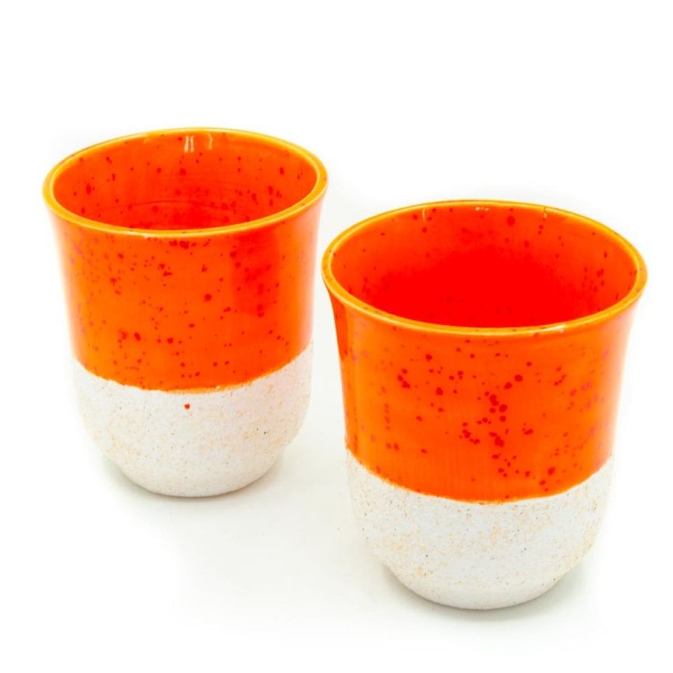 ''Dolce Vita'' Kupa Benekli Turuncu