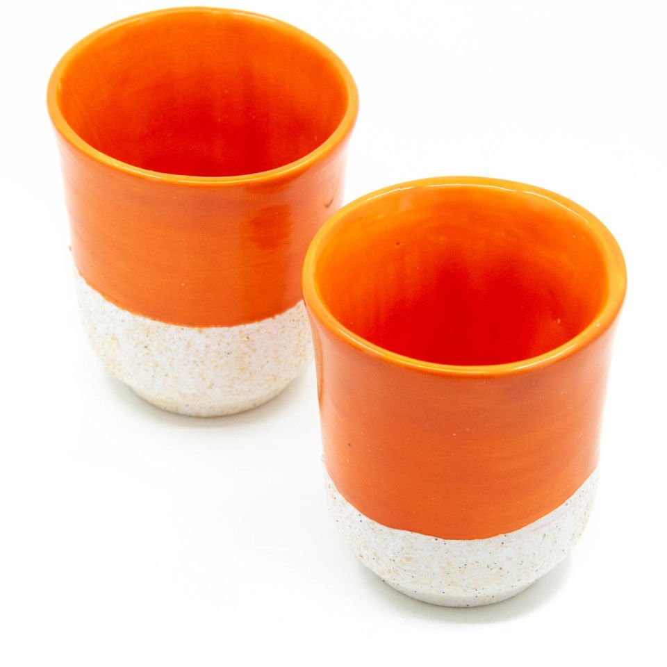 ''Dolce Vita'' Kupa Düz Turuncu