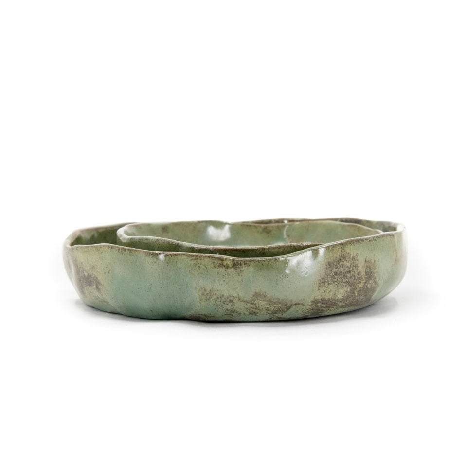 ''Kahve Saati'' Kaseler ZEYTİN YEŞİLİ 2\'Lİ