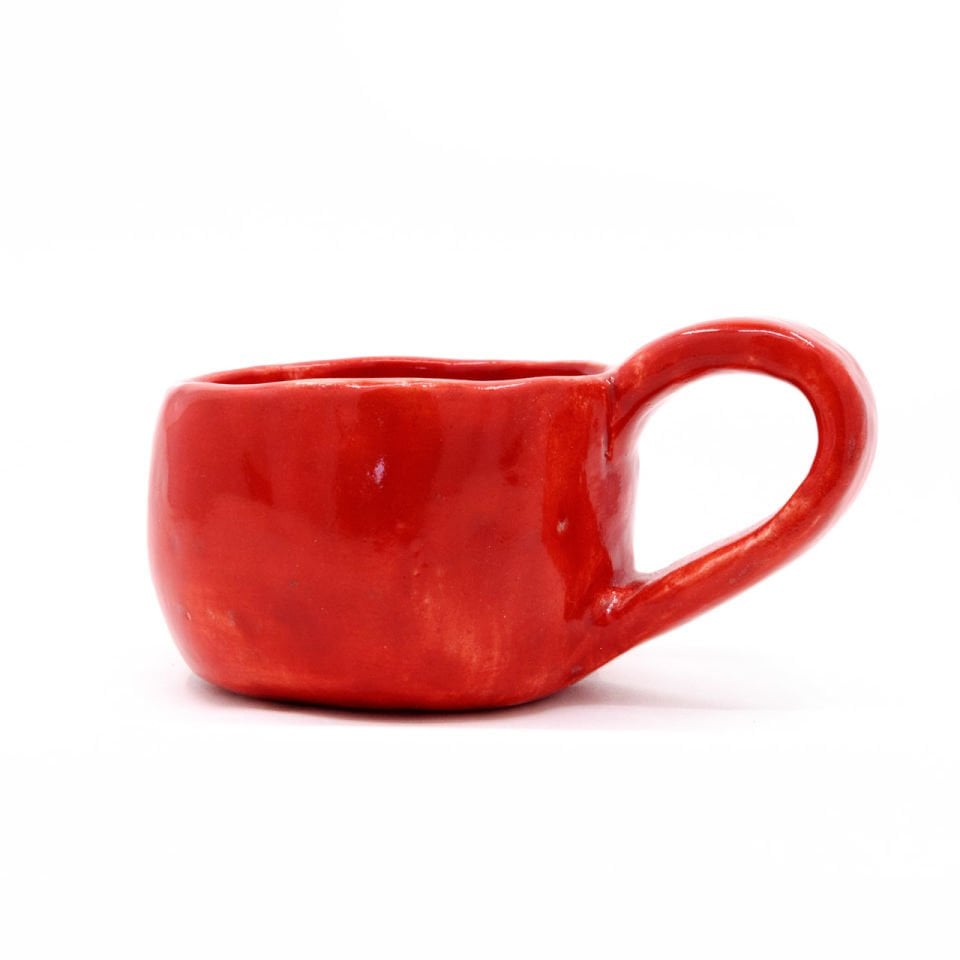 ''Kahve Saati'' Fincanlar KIRMIZI